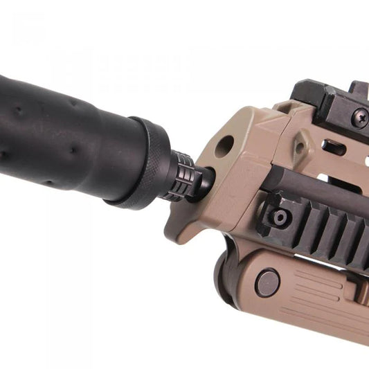 Nine Ball Silencer Attachment for Marui MP7A1 (14mm-)