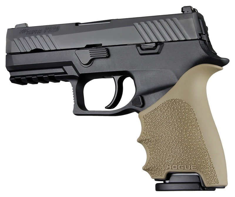 Hogue Rubber Grip with Finger Grooves for SIG P320 (Compact Size)