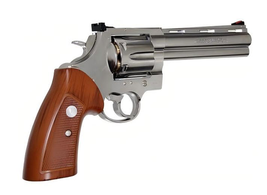 Marushin Colt Anaconda 6inch 6mm X Cartridge Revolver(Silver)