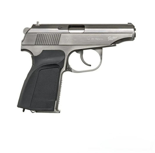 WE Makarov Gas Blow Back with Marking(Silver)