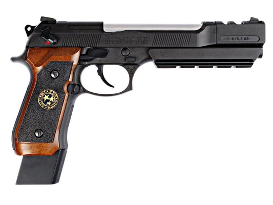 HK M9 BIOHAZARD LONG BK (BROWN GRIP)