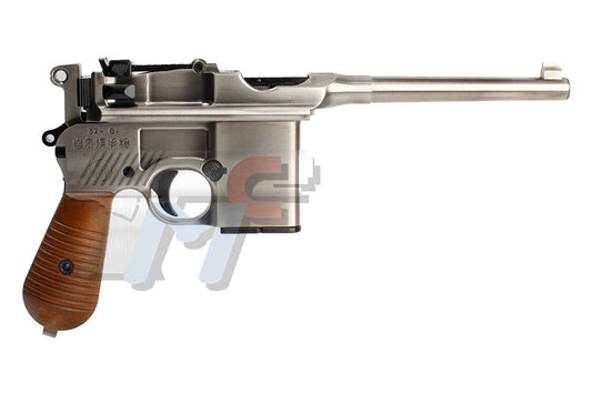 WE Mauser M712 Gas Pistol ( with Marking / Silver)
