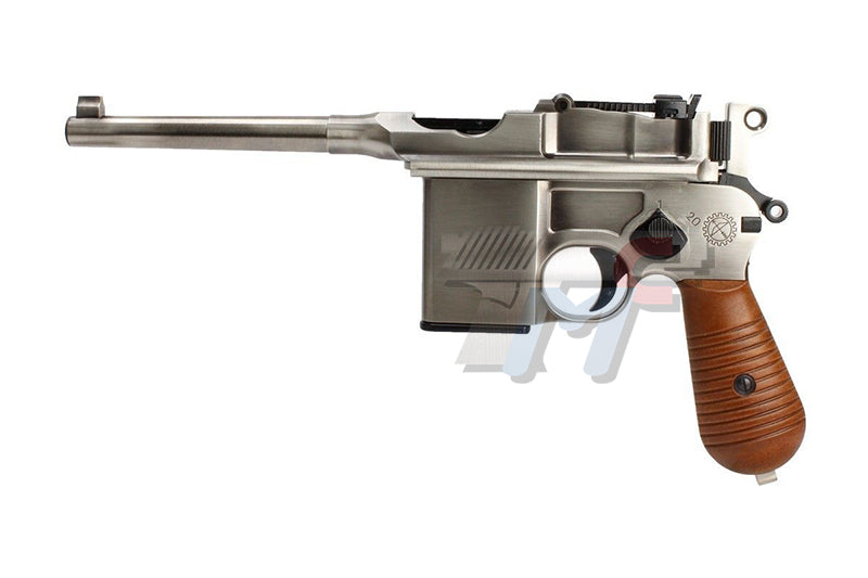 WE Mauser M712 Gas Pistol ( with Marking / Silver)