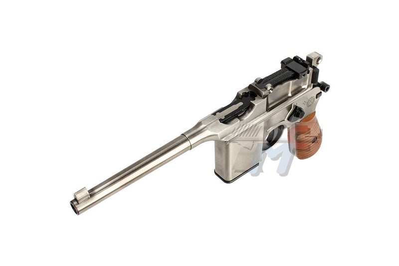 WE Mauser M712 Gas Pistol ( with Marking / Silver)