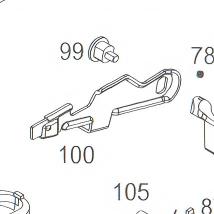 WE Steel AK Selector Lever- (No.100)