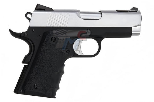 AW Custom NE10 Series V10 GBB Pistol (Silver Slide / Black Frame)