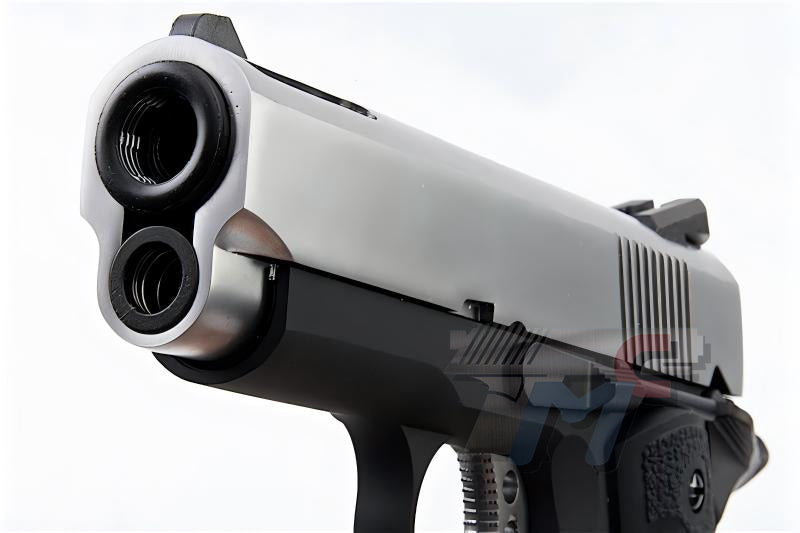 AW Custom NE10 Series V10 GBB Pistol (Silver Slide / Black Frame)