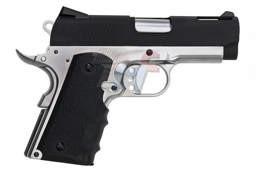 AW Custom NE10 Series V10 GBB Pistol ( Black Slide / Silver Frame)