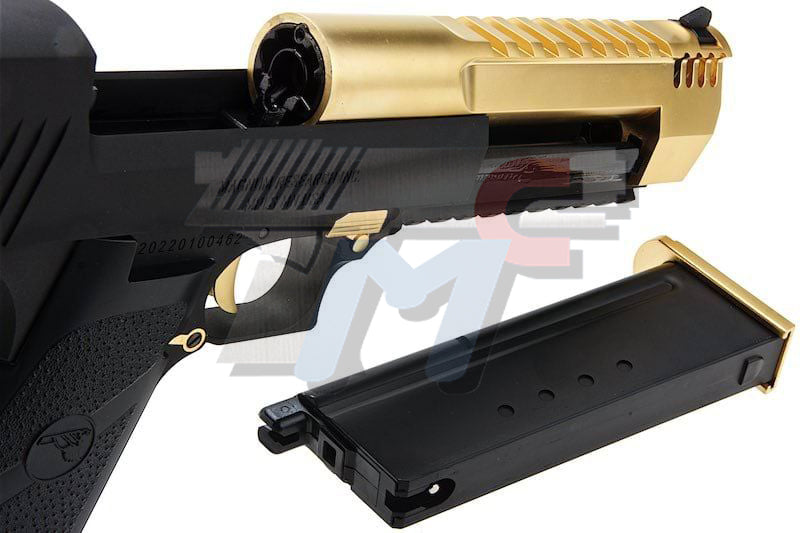 Cybergun (WE) Desert Eagle L6 .50AE GBB Airsoft Pistol (Black/Golden)
