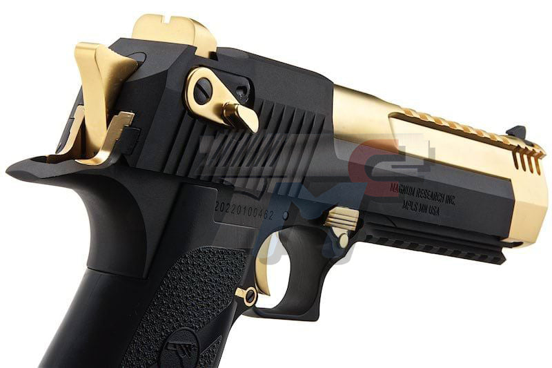 Cybergun (WE) Desert Eagle L6 .50AE GBB Airsoft Pistol (Black/Golden)