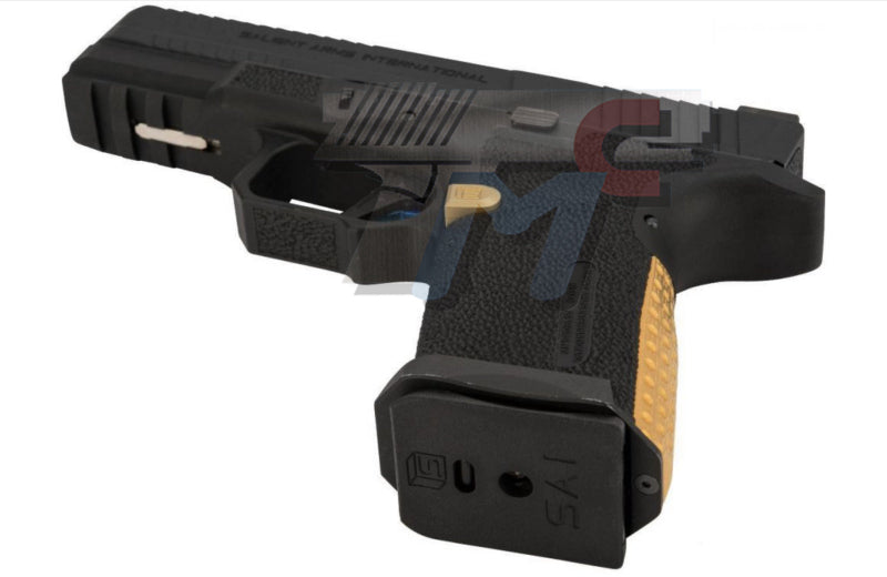 EMG SAI BLU Model 17 Standard GBB Pistol (Black/Gold)
