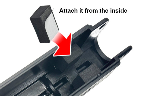 Guarder Steel CNC Outer Barrel for FMG9 (14mm- / Black)