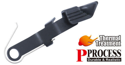 Guarder Extended Slide Stop for Marui G19 Gen3 / G17 Gen4 (Red)