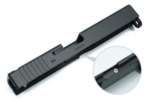 Guarder 7075 Aluminum CNC Slide for Marui G18C (2023 New Version/Black)