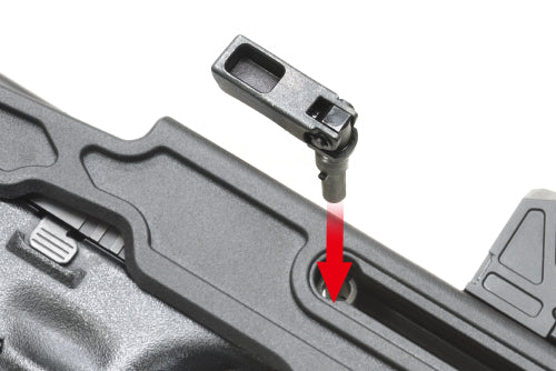 B&T x Guarder USW-G17 Conversion Kit for MARUI G17 Gen5 MOS (Black)