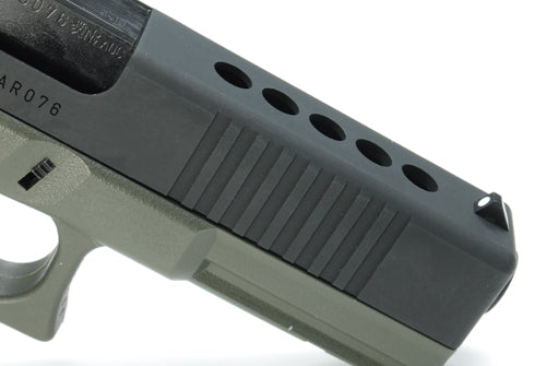 Guarder Aluminum Slide for Marui Glock 17 Custom II (Black)