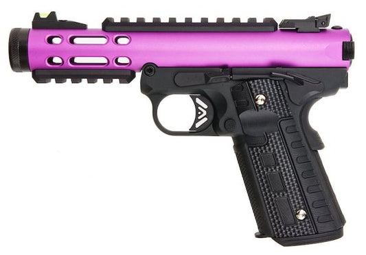 WE Galaxy 1911 GBB Pistol (Silver Slide / Black Frame)