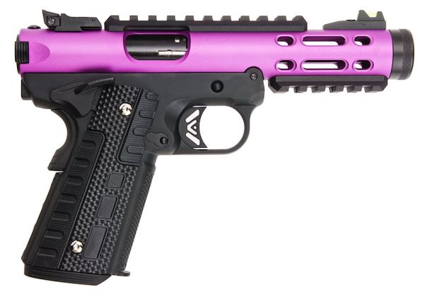 WE Galaxy 1911 GBB Pistol (Silver Slide / Black Frame)