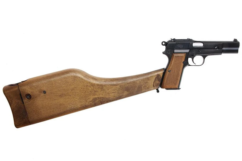 WE Browning Hi-Power MK3 with Stock