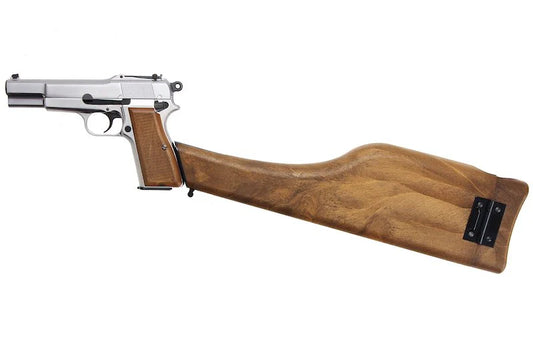 WE Browning Hi-Power MK3 with Stock