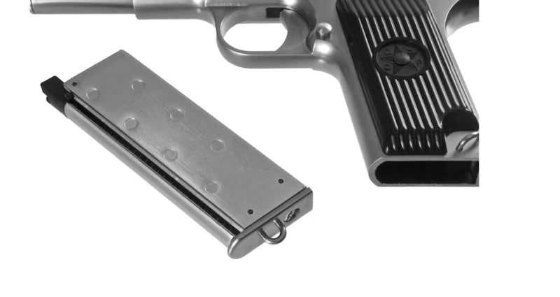 WE TT33 Gas Blow Back(Silver)