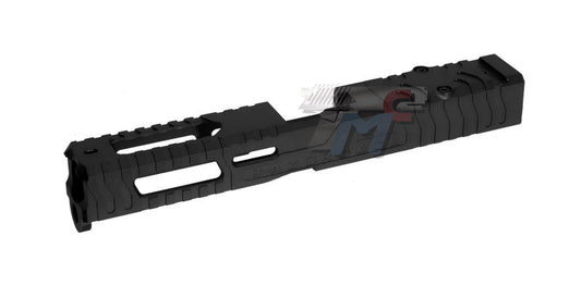 5KU 9INE CNC Aluminum RMR Slide Set for TM/WE G17 Gen3 GBB (BK)