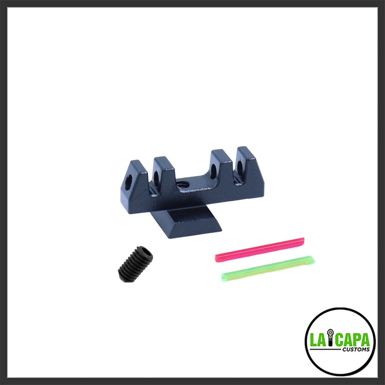 LA Capa S1 Fiber Optic Front Sight For Marui TM Hi-Capa