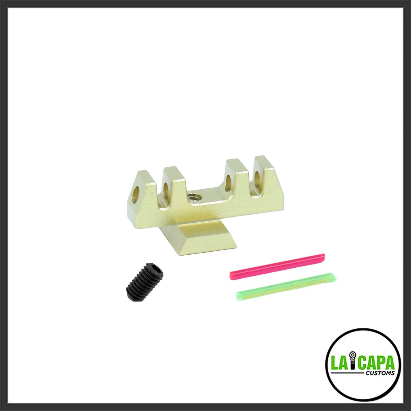 LA Capa S1 Fiber Optic Front Sight For Marui TM Hi-Capa
