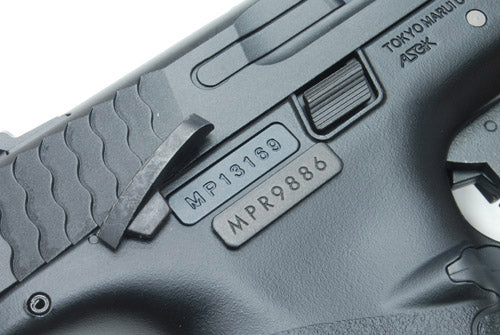 Guarder Series No. Tag for Marui M&P 9 (Black)