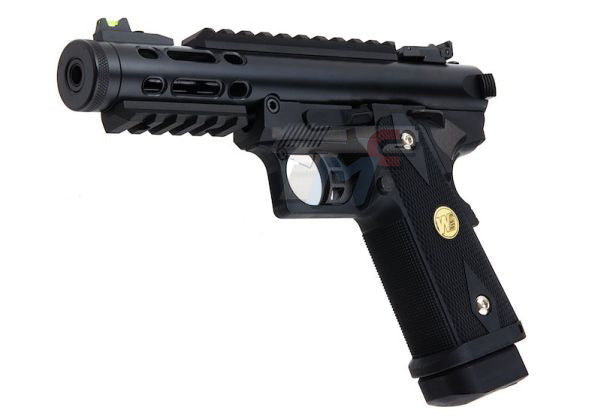 WE Galaxy Hi-Capa 5.1K GBB Pistol (Type A) (Black / Black)