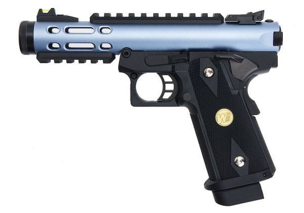 WE Galaxy Hi-Capa 5.1K GBB Pistol (Type A) (Black / Black)