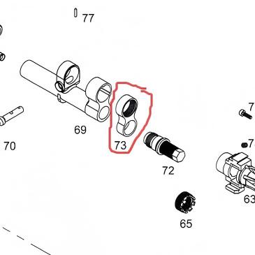WE M14 GBB Original Parts(No. 73)
