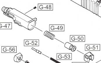 WE G18C Original Auto Nozzle Set