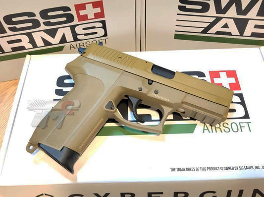 Cybergun Swiss Arms Eile GBB Pistol (FDE)