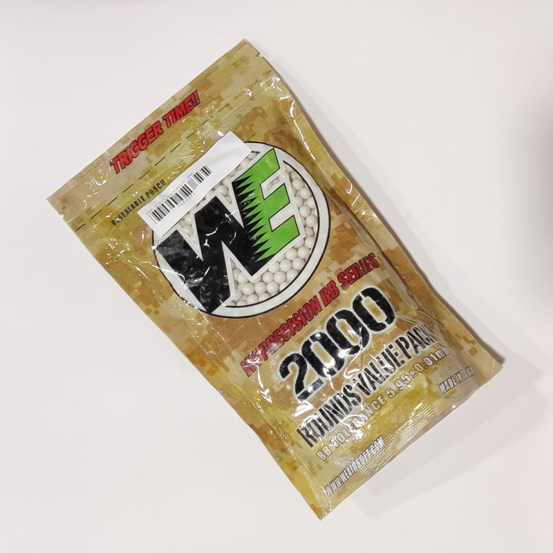 WE 2000Rds 0.4g Sniper Grade BB