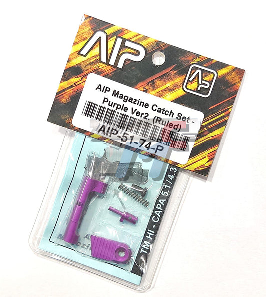 AIP Aluminum Extended Magazine Catch Version 2 For Marui Hi-Capa