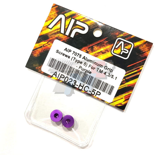 AIP 7075 Aluminum Grip Screws (Type-5) for for Marui Hi-Capa