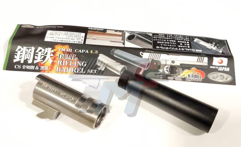 PDI Dual Rifling Barrel Set for Marui Hi-Capa 4.3(2 Tone)