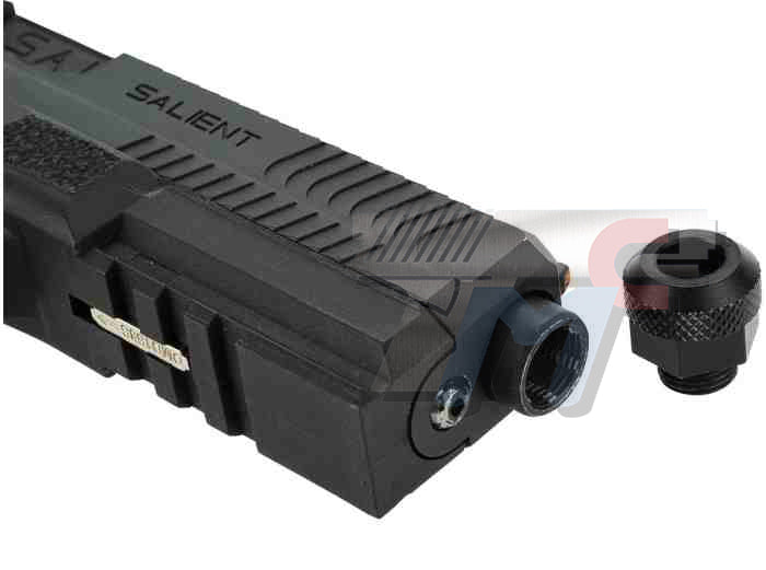 EMG SAI BLU Model 17 Standard GBB Pistol (Black/Gold)