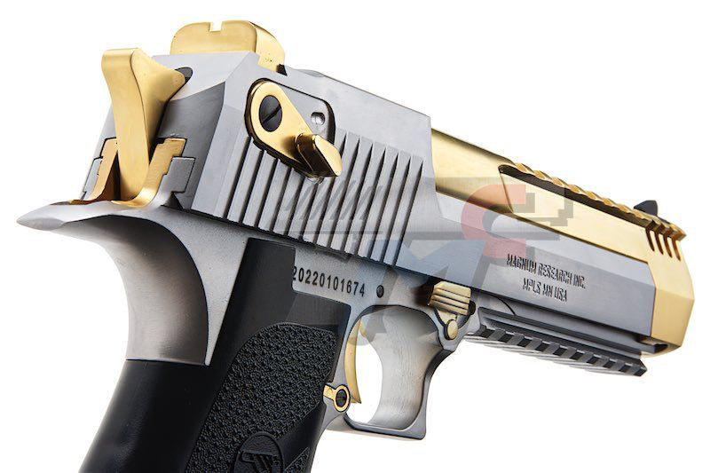 Cybergun (WE) Desert Eagle L6 .50AE GBB Airsoft Pistol (Silver/Golden)