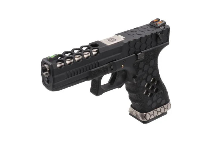 Armorer Works VX0201 (G18C) Gas Blow Back Pistol (Black)