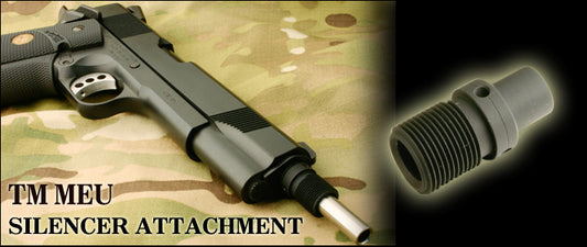 PDI Silencer Adaptor for Marui M1911A1(14mm+)