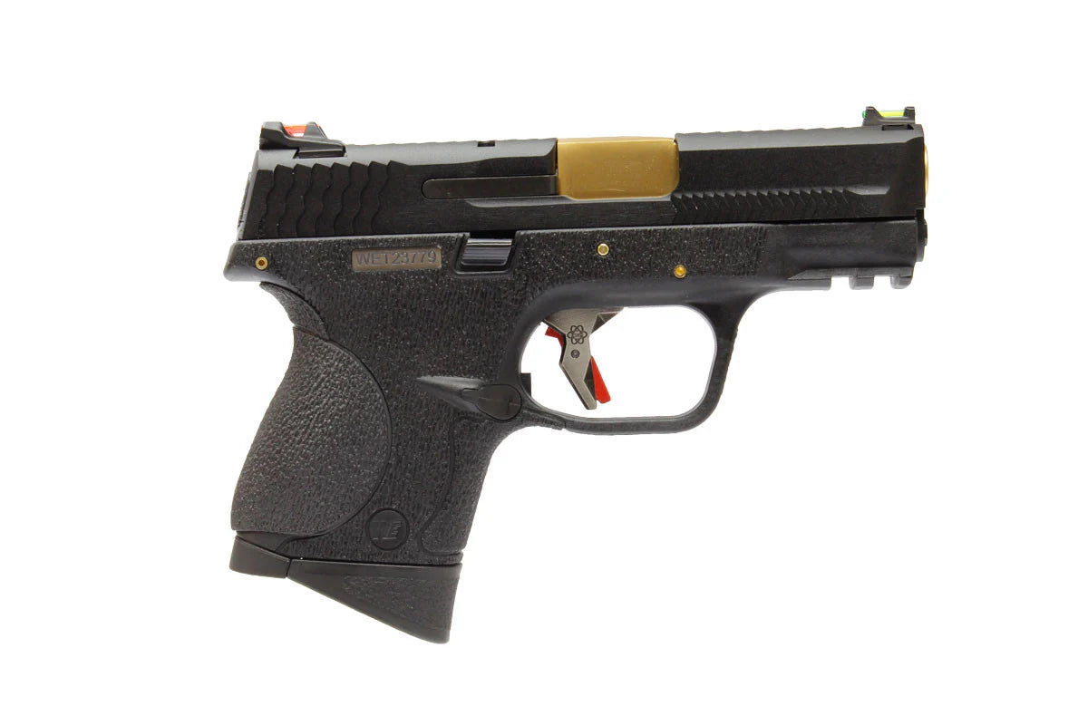 WE MP Compact Brand War T1 A Gas Blow Back(Semi / Auto)