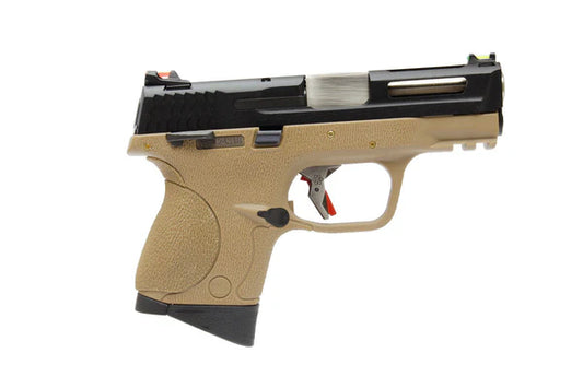 WE MP Compact with Hole Brand War T4 B Gas Blow Back