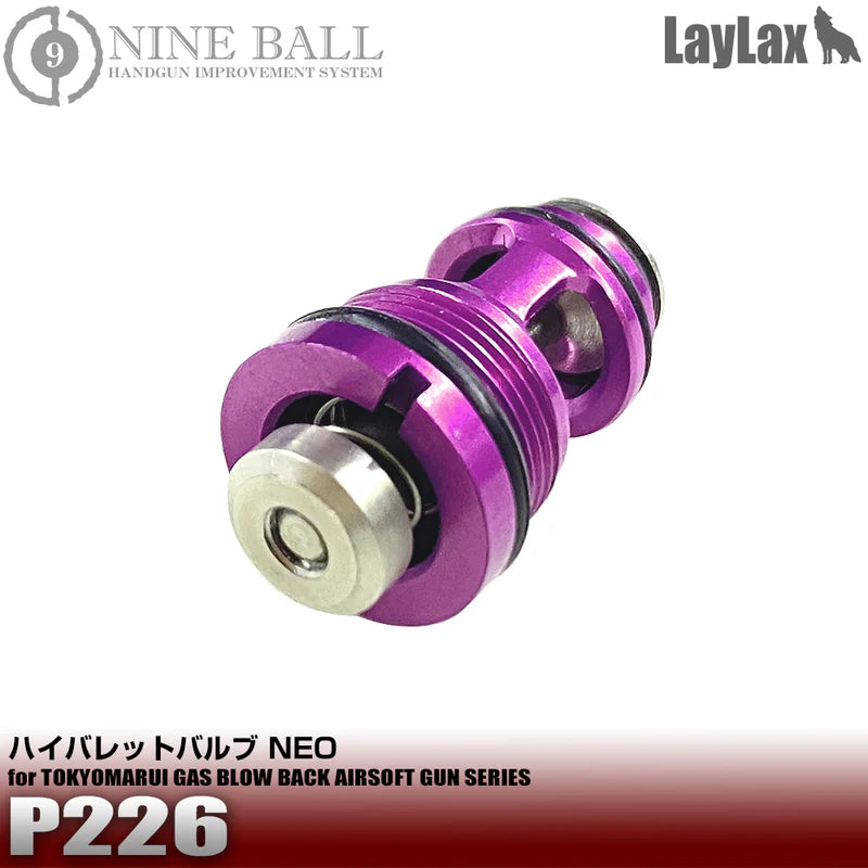 Nine Ball High Bullet Valve NEO for Marui P226R / XDM.40