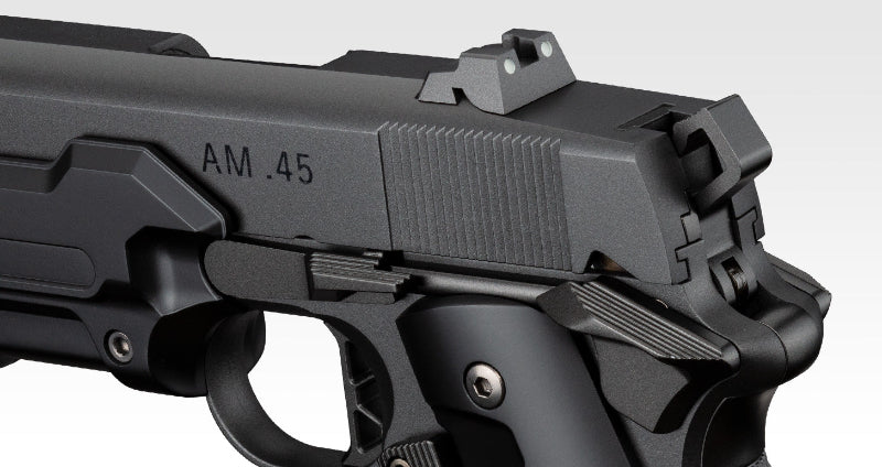 Tokyo Marui Vorpal Bunny AM.45 Ver.LLENN GBB Pistol (Black)(2 Magazine)