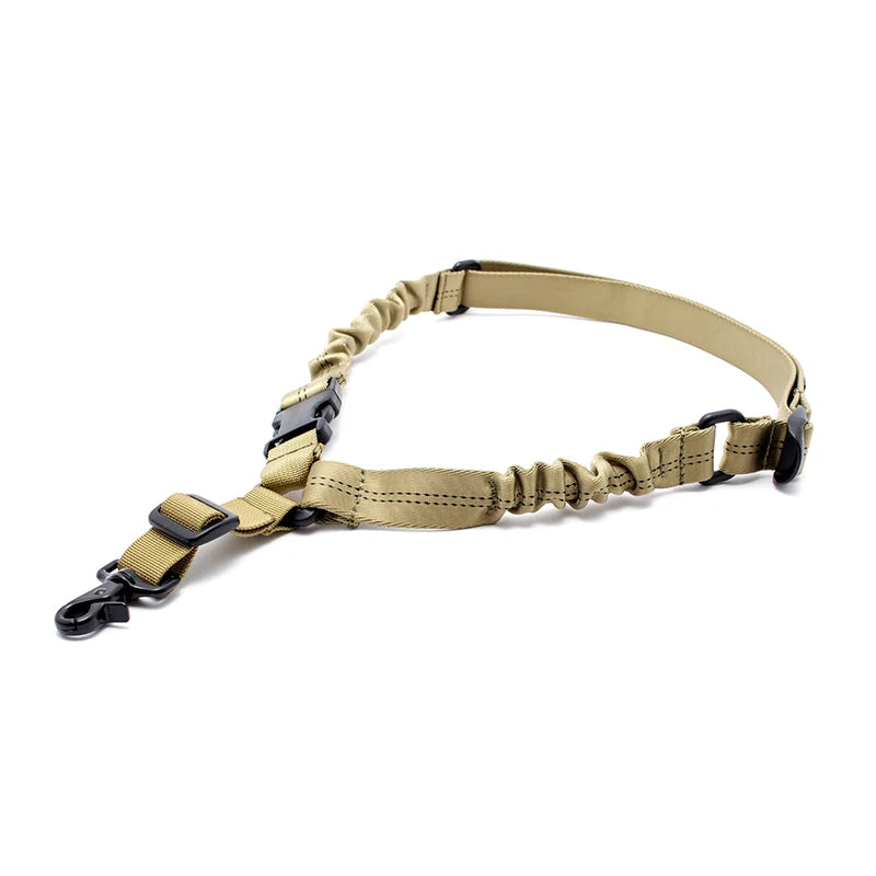 Satellite Tri-Ring One Point Bungee Sling V2 BK/TAN