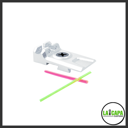 LA Capa Aluminum Lightweight 5.1 Fiber Optic Rear Sight
