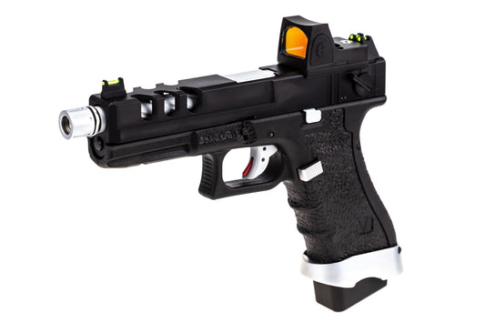 Vorsk EU8-V (G18C)with Red Dot GBB Pistol (Black)