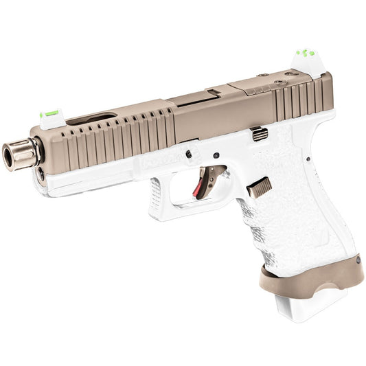 Vorsk EU7-T (G17) REQUIEM GBB Pistol (Silver|White)